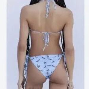 NWT Frankies Bikinis Victoria's Secret Womens Cut Out Swimsuit Large One Piece